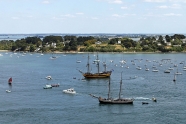 Photo aérienne - Île-aux-Moines - France