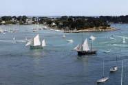 Photo aérienne - Île-aux-Moines - France