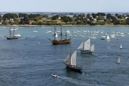 Photo aérienne - Île-aux-Moines - France