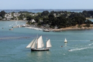Photo aérienne - Île-aux-Moines - France