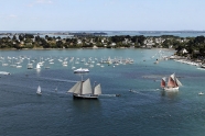 Photo aérienne - Île-aux-Moines - France