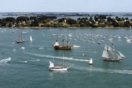 Photo aérienne - Île-aux-Moines - France